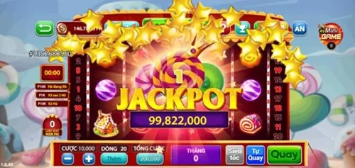 Hình ảnh trò chơi nổ hũ Jackpot lũy tiến với giải thưởng lớn